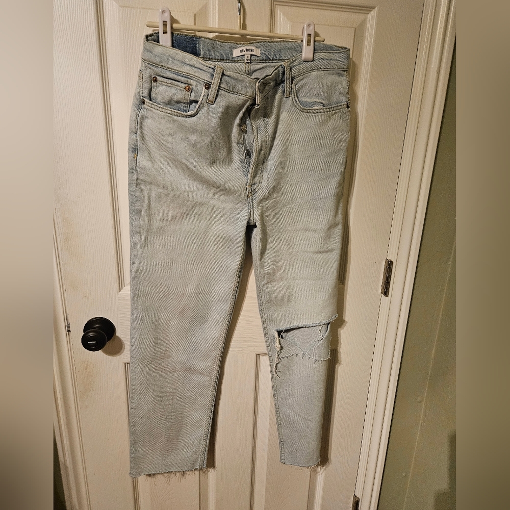 Re/Done 70's Stovepipe jeans